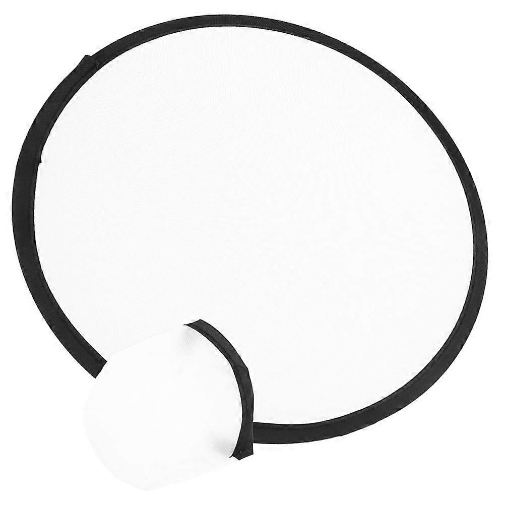 Folding Handheld Fan Mini Circle Style For Birthday Party Wedding And Cosplay Events Made Of Plastic And Fabric 1Set