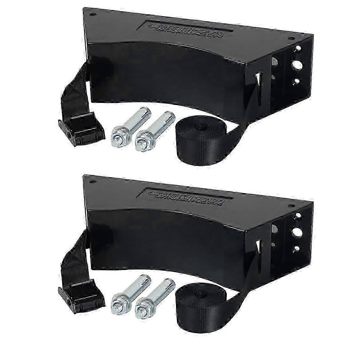 Βάση φιάλης προπανίου 2 τεμαχίων, βάση φιάλης αερίου με βίδες και στήριγμα αλυσίδας ασφαλείας YVL