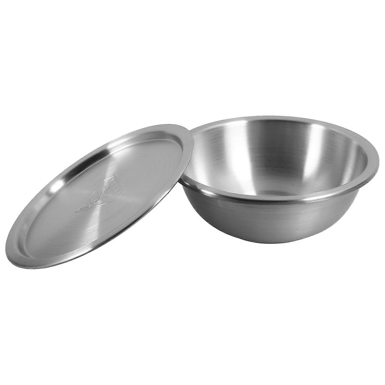 Square Stainless Steel Prep Bowl Set 5 Sets Great For Kitchen And Household Use Suitable For Dishes Washing And Dough Making Functional And
