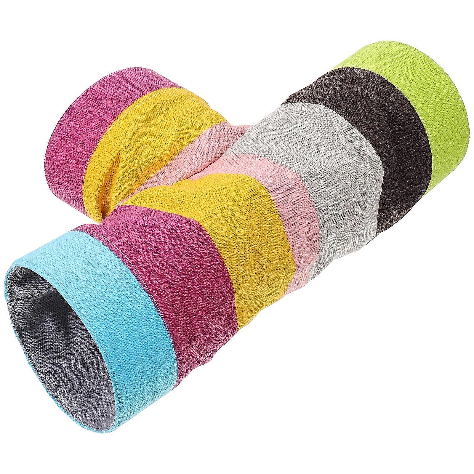 Hamster Tunnel Small Animal Toy for Exploration 3Pcs Pack