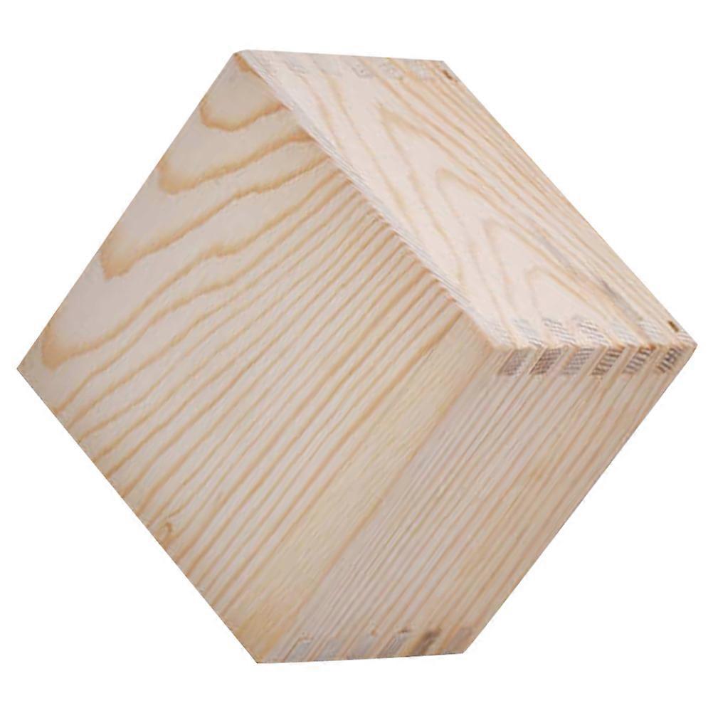 Wooden Box Slide Type Storage Box for Teacup with 4Pcs Set