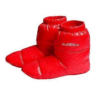 White Down Slippers Winter Warm Booties Shoes Cover Sock Lightweight Soft Footwear Winter Down Slippers Office Home
