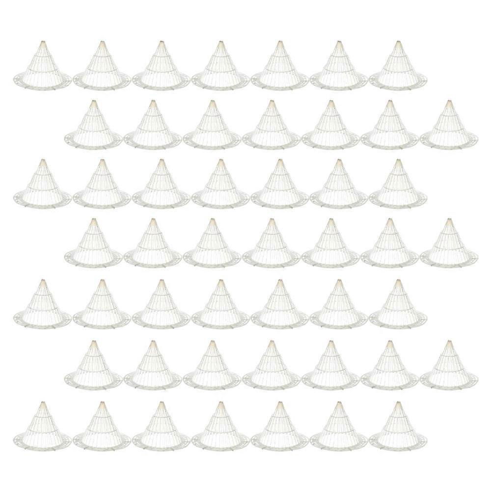 Breathable Planter Mesh Plastic Pad for Soil Drainage 200Pcs Household Use