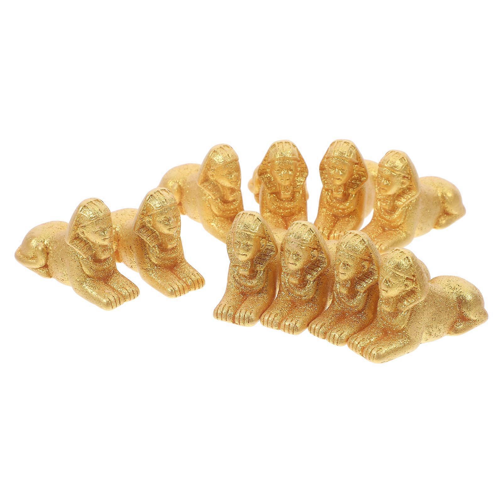Micro Landscape Ancient Egyptian Sphinx Model for Home Decor 20Pcs Resin