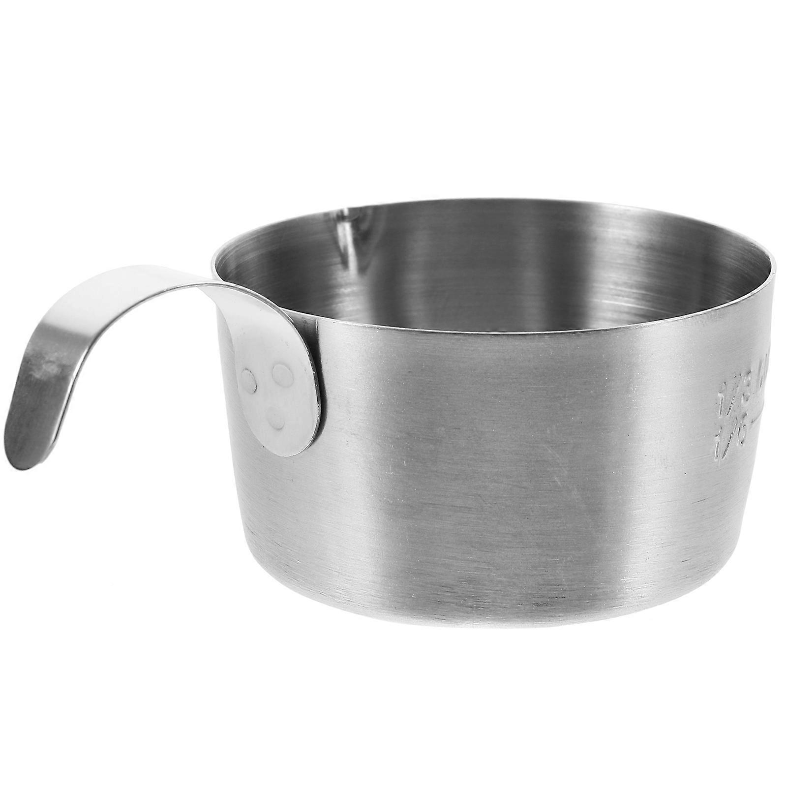 Silver Measuring Cup Espresso Extract Cup for Precise Measurement 5Pcs