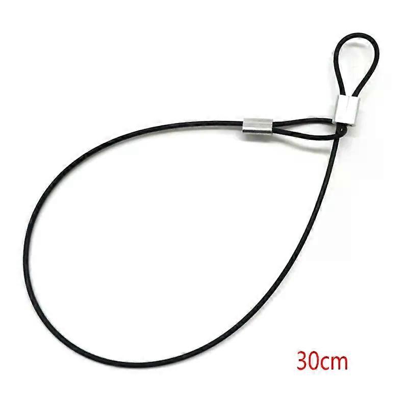 1PC Safety Strap Stainless Steel Tether Lanyard Wrist Hand 30cm For GoPro Camera New