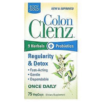 BodyGold, Colon Clenz™, 75 VegCaps
