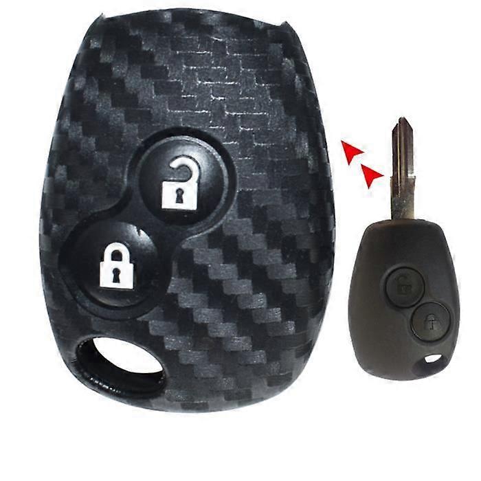 2 Button Silicone Remote Key Case Cover for Renault Clio Twingo Trafic Kangoo Modus Master Dacia Duster Logan Sandero