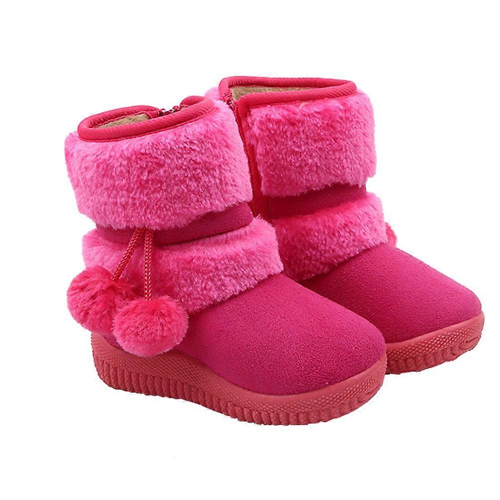 Baby Snow Boots Prewalker 1Pair for Rosy Durable Soft Velvet Material