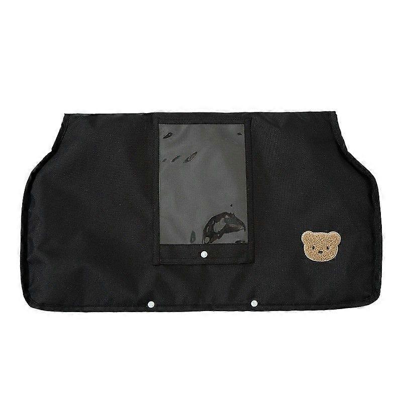 Universal Stroller Hand Muff with Phone Pocket, Extra Warm Winter Mittens for Parents, Easy-Attach Design with Plush Lining for Superior Cold Protecti