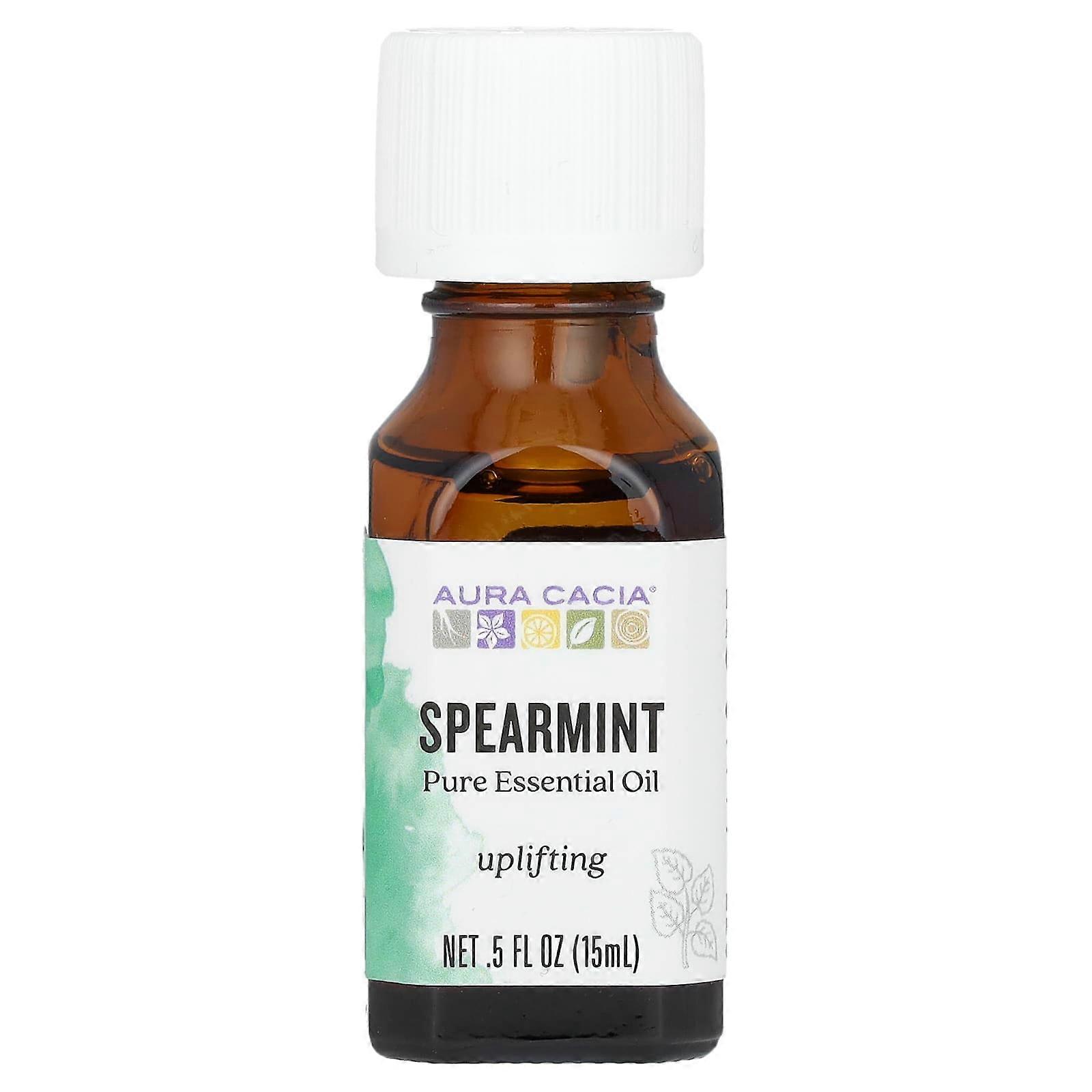 Pure Essential Oil, Spearmint, 0.5 oz (15 ml)
