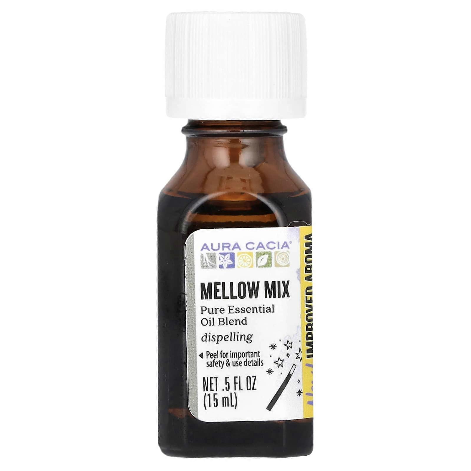 Pure Essential Oil Blend, Mellow Mix, 0.5 fl oz (15 ml)