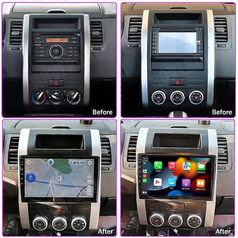 Car Radio 6G+128G CarPlay GPS Navigation Head Unit for Nissan Tiida C11 2004 - 2013 Android Auto Bluetooth Stereo Touch Screen