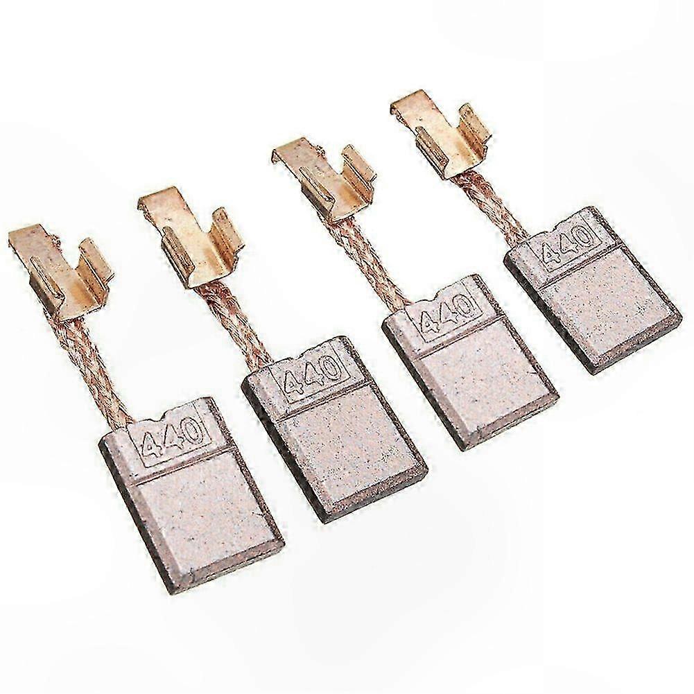 4-Pack Carbon Brushes for Cordless Electric Hammer Drills-Compatible with Multiple Models