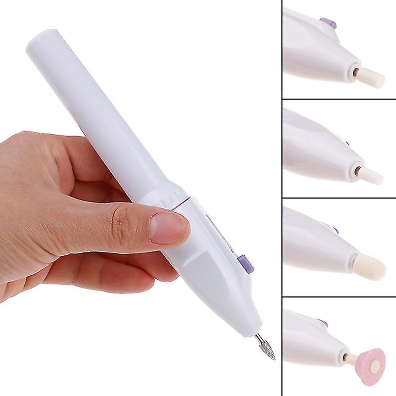 Professional Electric Acrylic Nail Drill File Buffer Bits Nail Art Manicure Kit