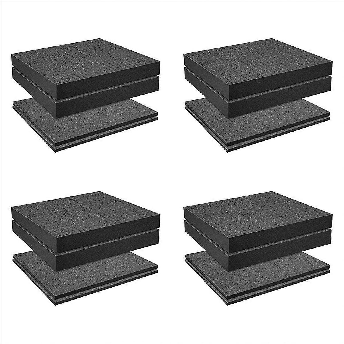 Grid Foam Cube-Foam, 2 Pieces 300x300x50mm/2 Pieces 300x300x10mm