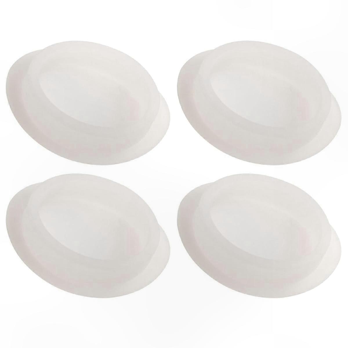 4-Piece Hole Plug Set for Air-Cooled Generators - Base Hole Adapter Compatible with Whole House Systems