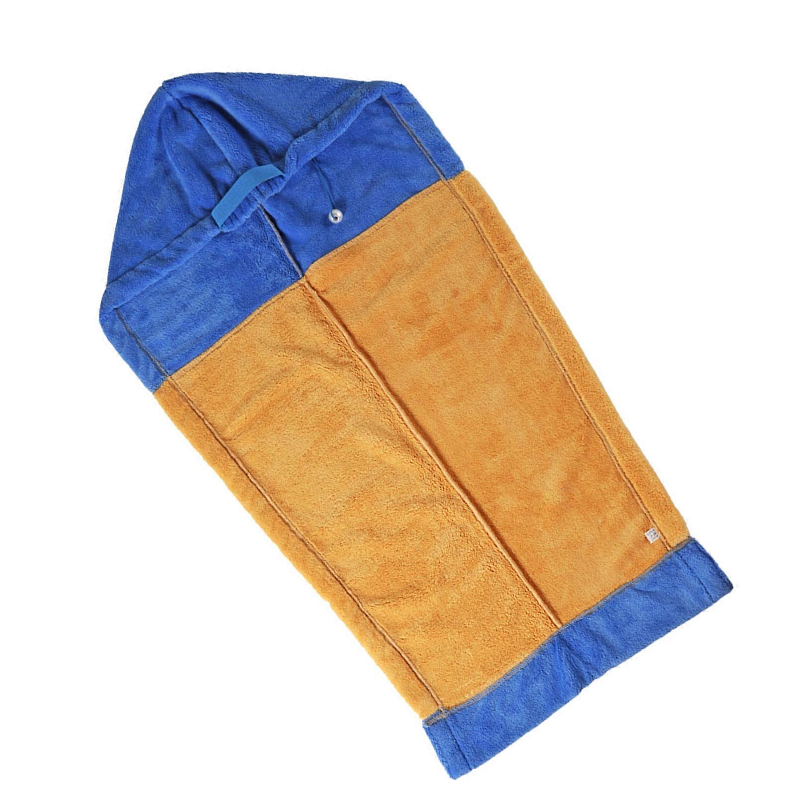 Artistic Strap Embellished Hair Dry Towel Super Absorbent Fleece Lightweighted For Daily Use Swimming Pool Multicolor
