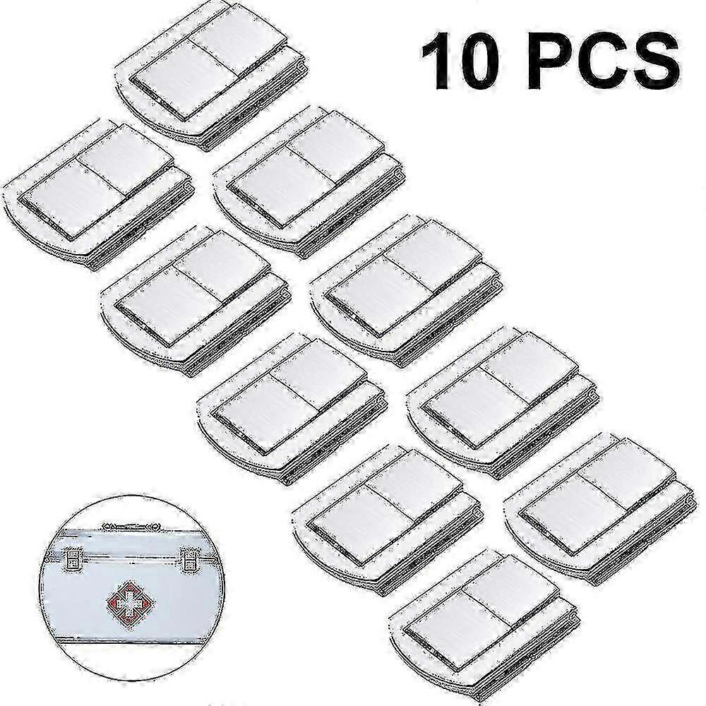 المفاجئة قفل 10 قطع لصندوق المجوهرات تخزين خشبي الأمن المعدني