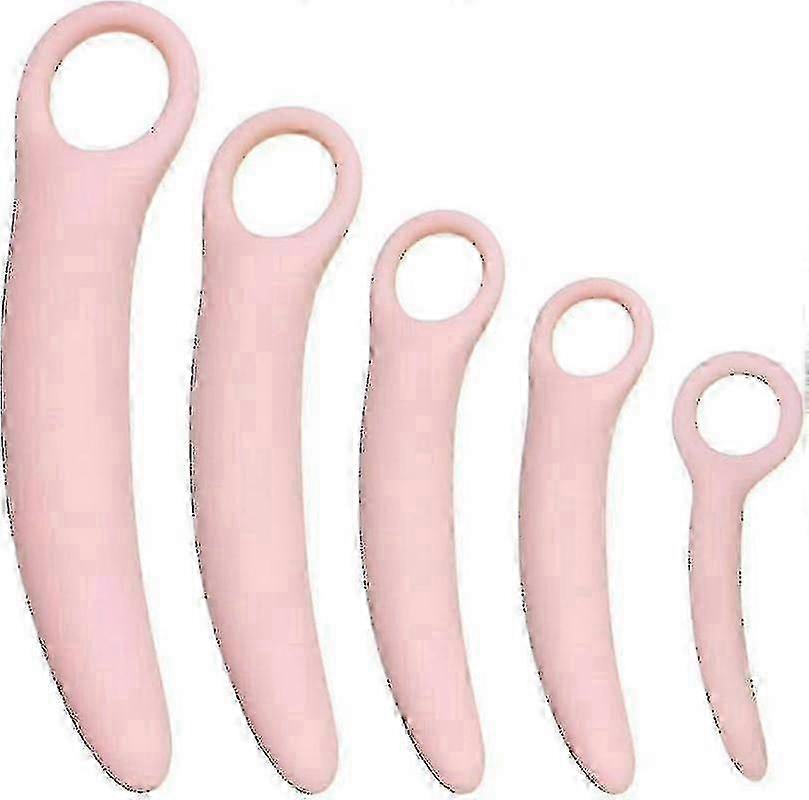 女性用シリコン骨盤底拡張器 - トレーナー5パックセット