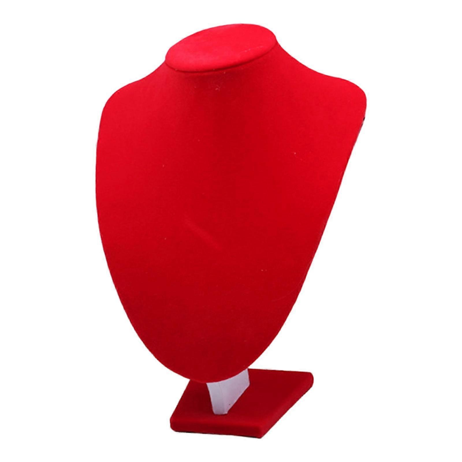 V Line Necklace Display Bust Stand Chains & Pendants Organizer for Store Counter