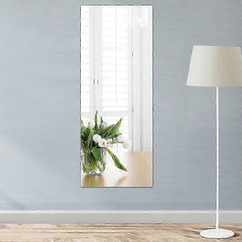 Self Adhesive Mirror 40 x 122cm Flexible Adhesive Mirror Mirror T