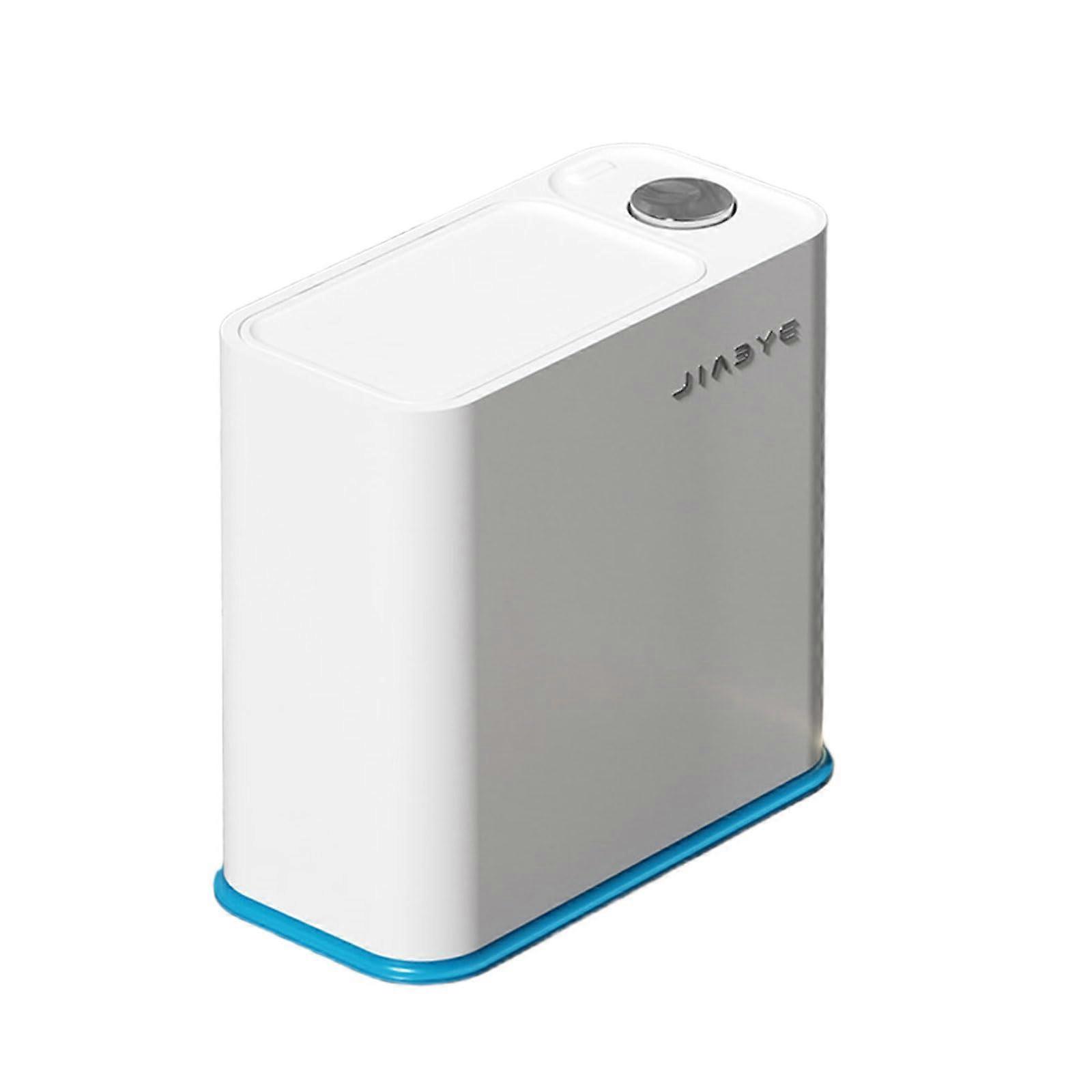 Bathroom Storage Bucket Narrow Trash Bin SpaceSaving Pressing Type For Kitchen And Toilet