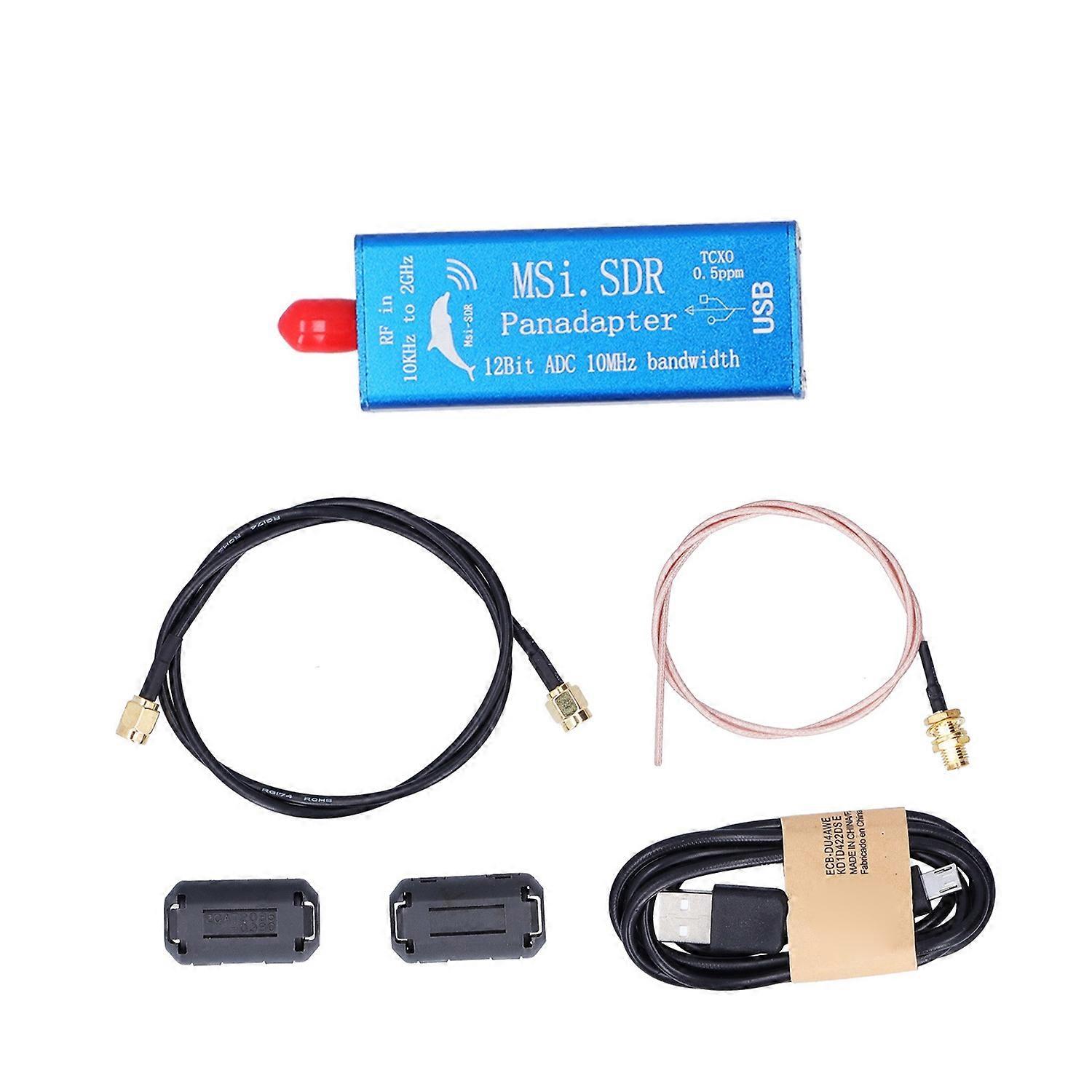 SDR Receiver Broadband Software Radio MSI.SDR Receiver Test Antenna Kit TCXO 0.5ppm 10kHz‑2GHz