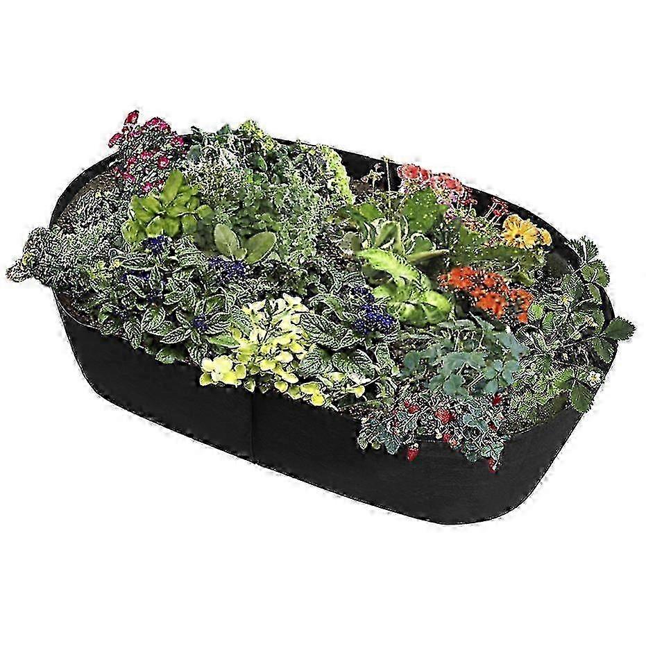 Fabric Raised Plant Bed, Rectangular: Ideal for Gardens 2025