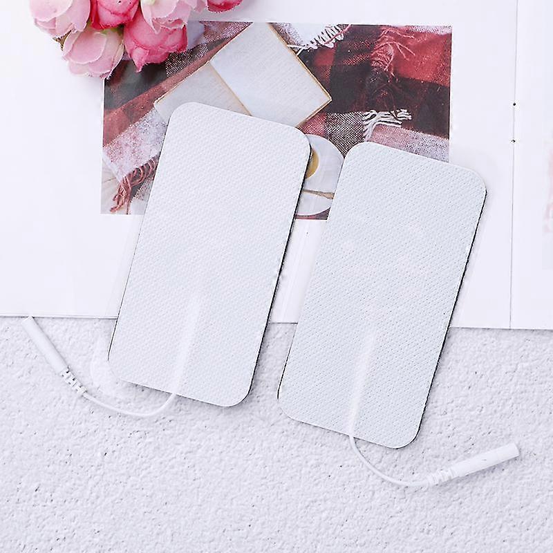 2Pcs Electrode Patches For Massager Physiotherapy Self Adhesive Patch 5*10Cm
