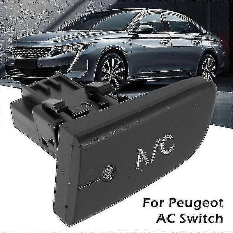 Air Conditioning Ac Switch Push Button 6554 Kx Replacement For 107 C1 Aygo Auto Accessories