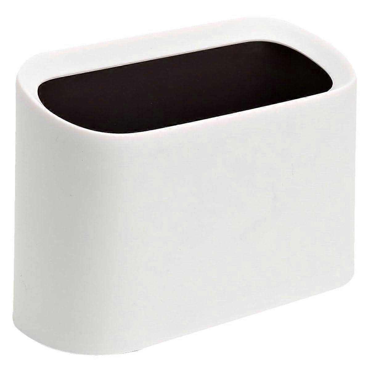 Countertop Trash Can With Lid For Desktop And Small Office Use Compact Bin