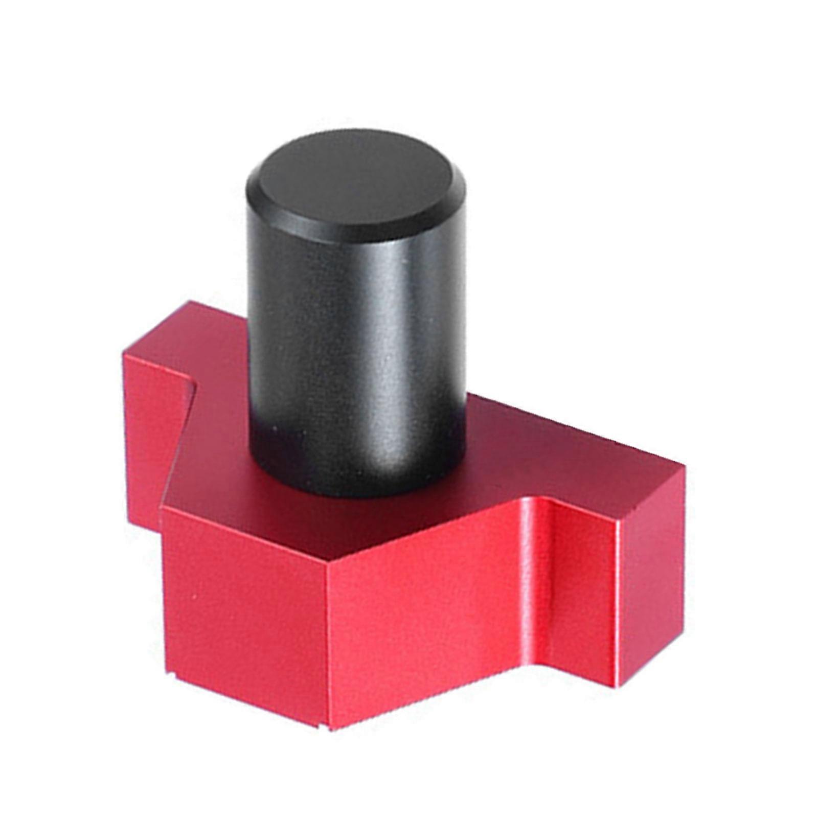 Quick Releases Woodworking Table Limit Stops Aluminum Limit Block Clamps 19/20mm for Workbenches Multicolor