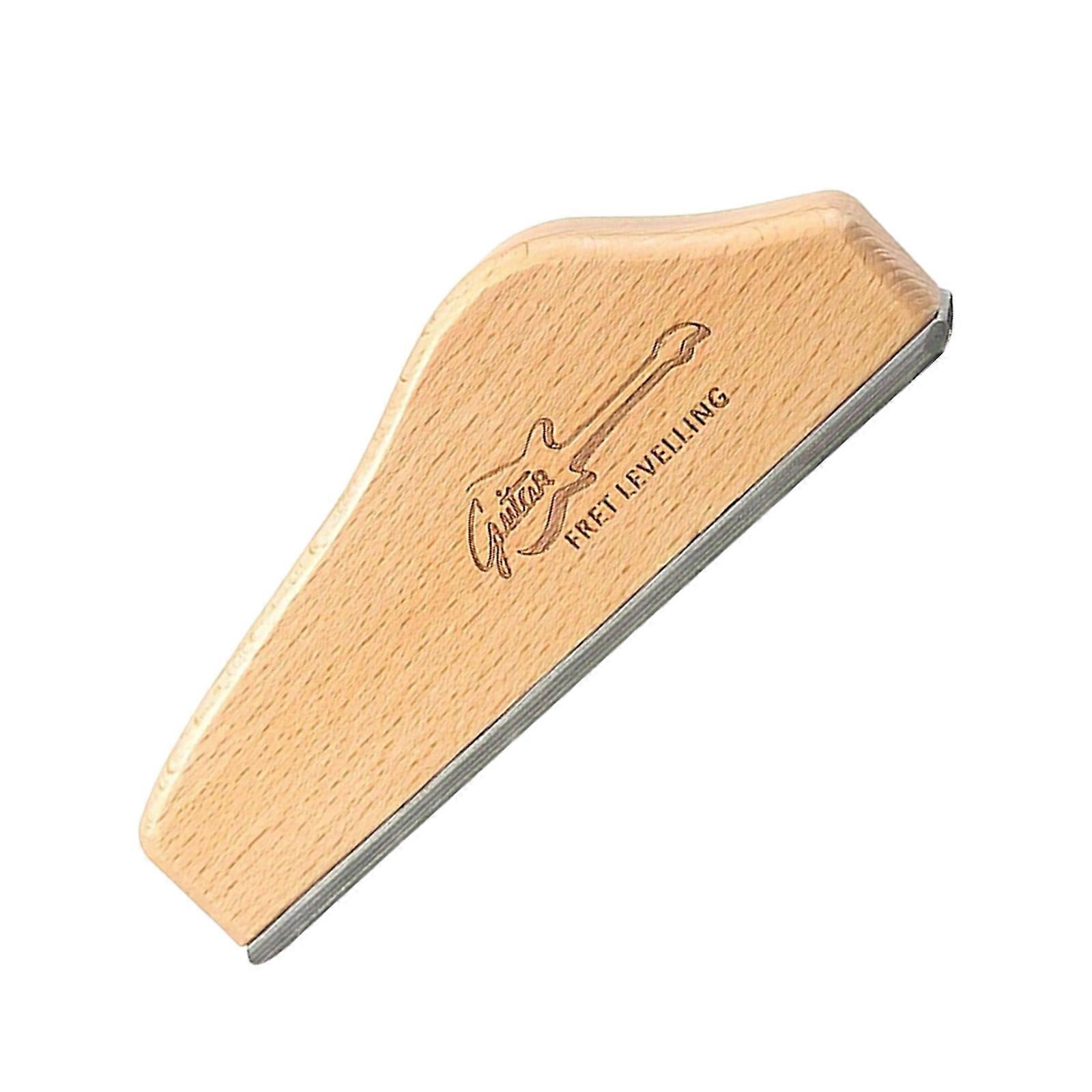 Guitar Fret Leveler, Professional 6Inch Fret Leveler, Professional Fret Beveling File Bevel File Fretboard Sanding Block Multicolor