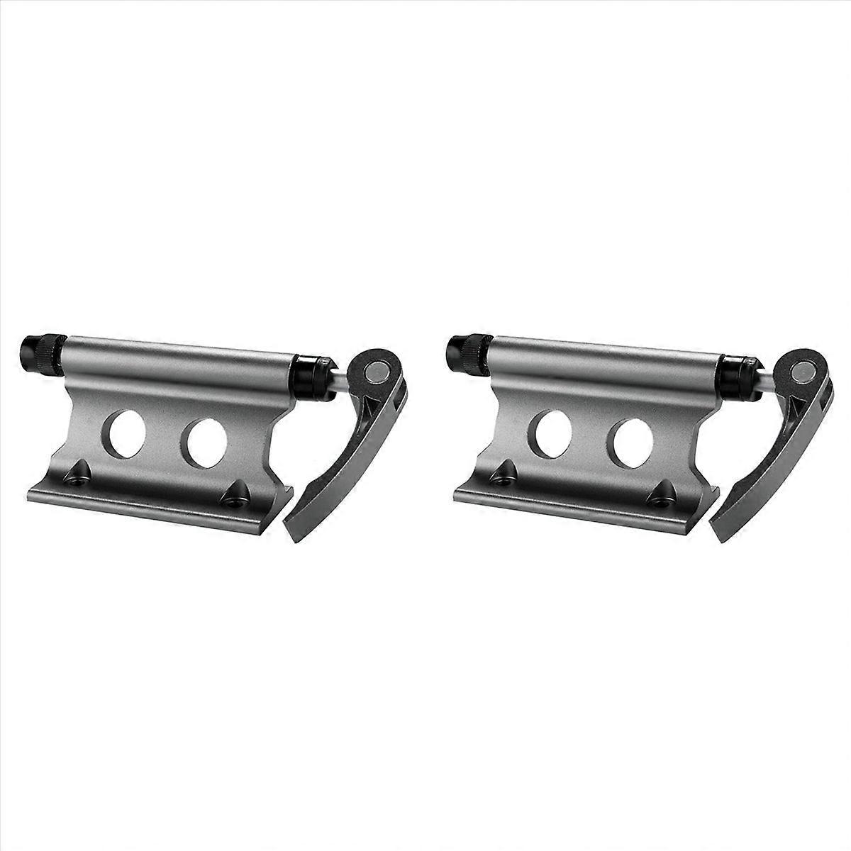 2X Bicycle Bike Front Fork Quick Release Retaining Clip Dismountable Attaching Clamp Portable Cyclin