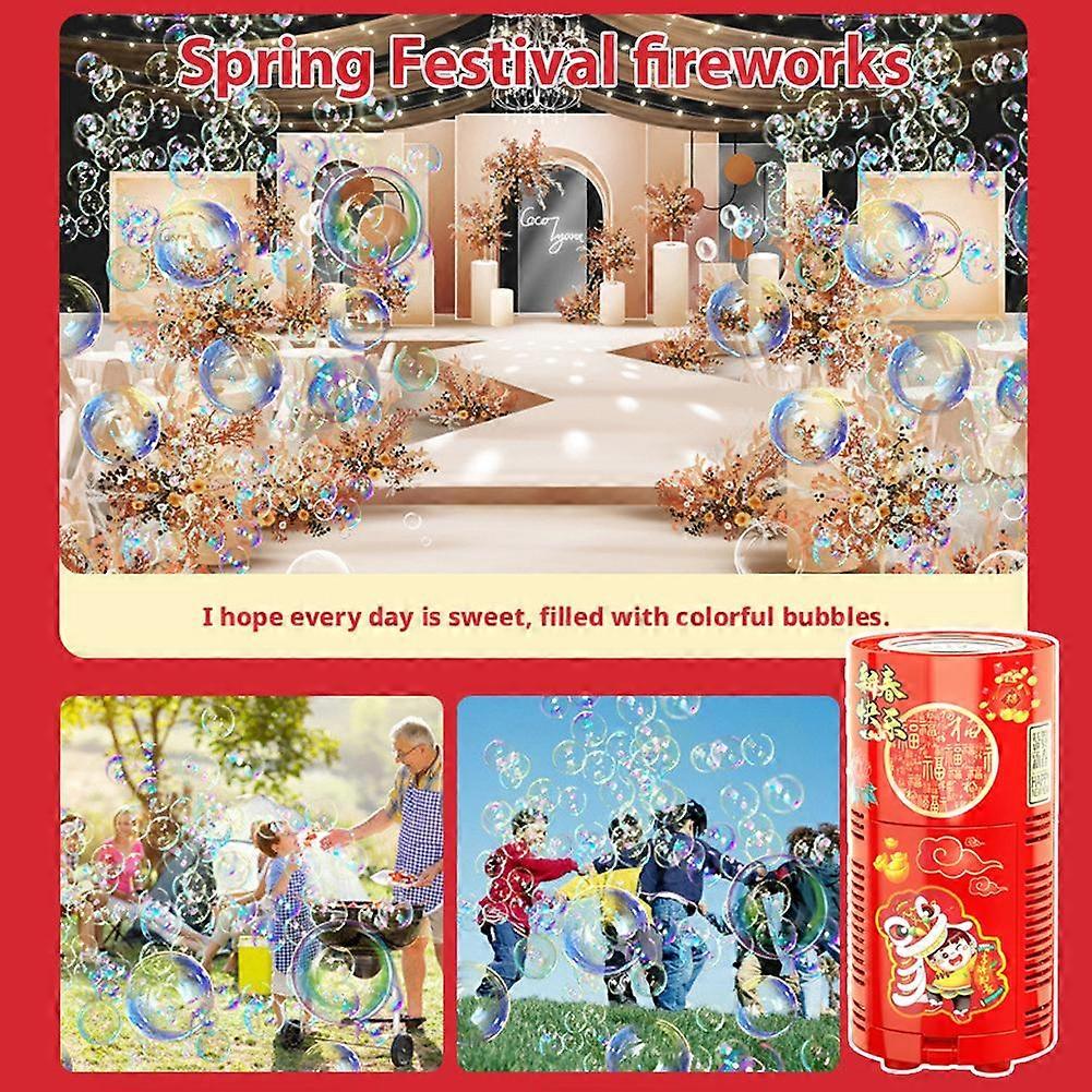 Fireworks Bubble Classic User-friendly Machine Premium Machine Portable Maker Quality Bubble Automatic Bubble Toys