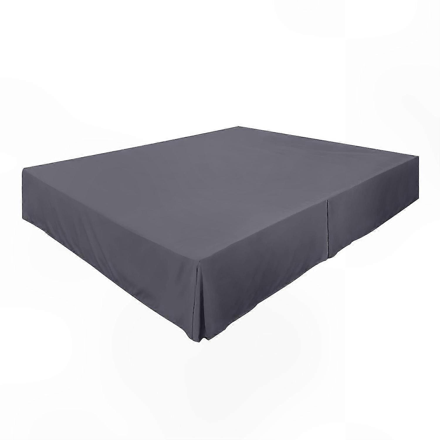 14 Inch Tailored Queen Bed Skirt Solid Color