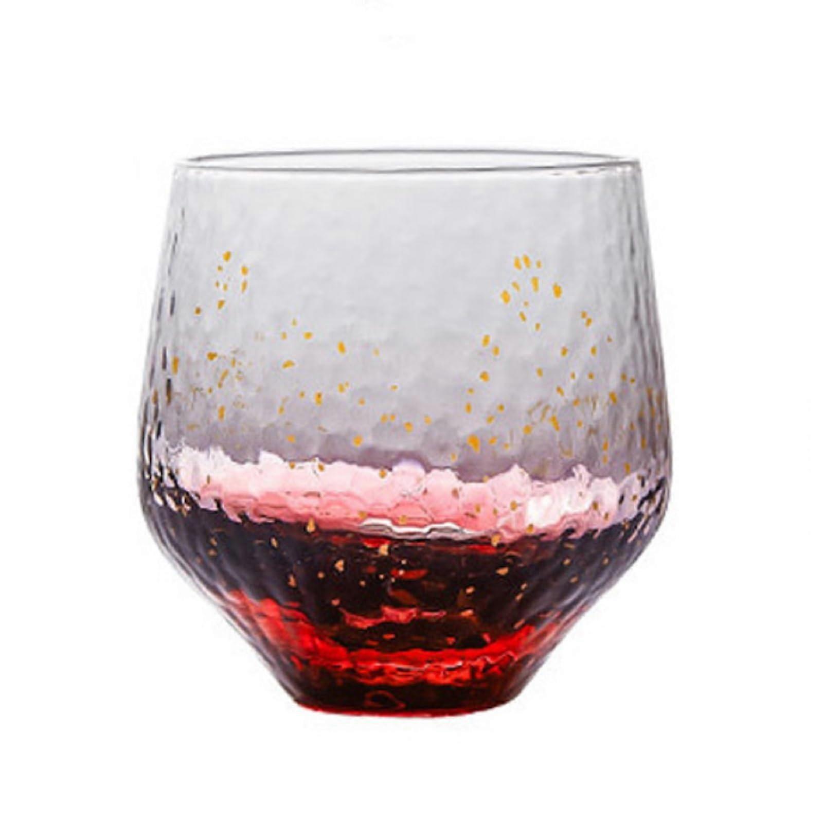 Water Drinking Glass Tumbler Set, Gradient Crystal Clear Cups for Tea, Juice and Cold Drinks