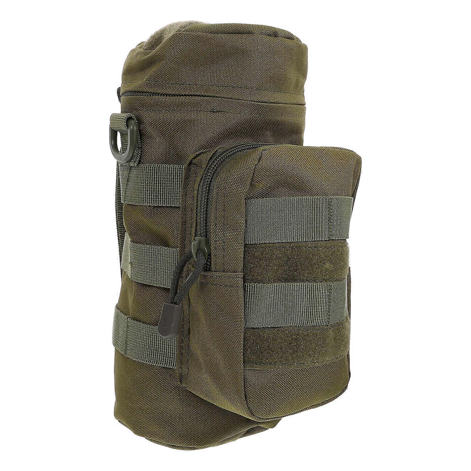 Outdoor Water Bottle Bag Carrier with Adjustable Shoulder Strap 2Pcs