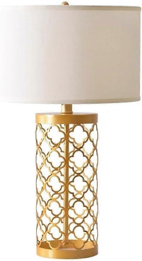 Modern Adjustable Brightness Table Lamp for Bedroom  Elegant Iron Bedside Reading Light