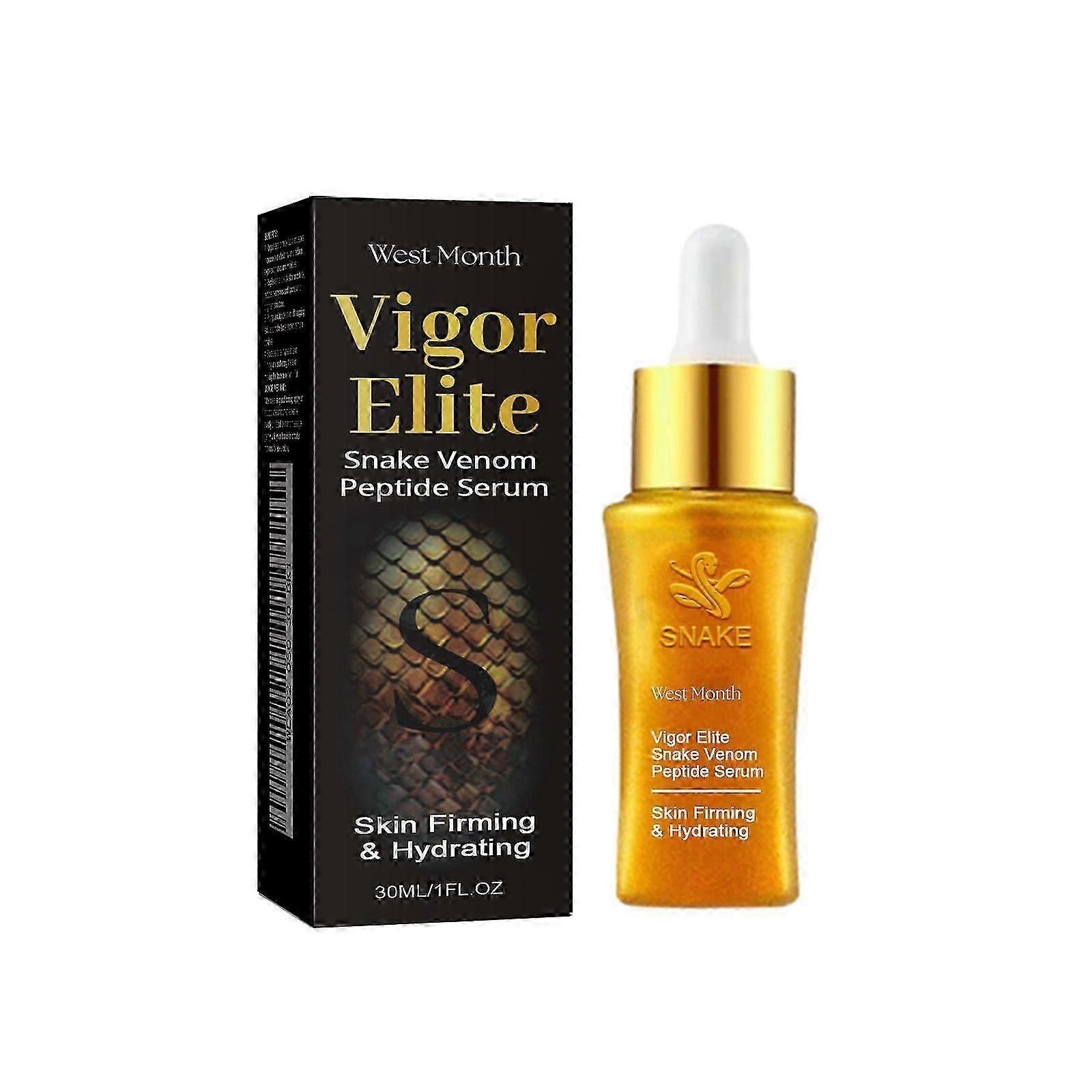 Snake Venom Peptide Essence Reduces Face Fine Lines, Raises Head Lines, Firming, Tender Skin, Hydrating And Anti-Wrinkle Essence