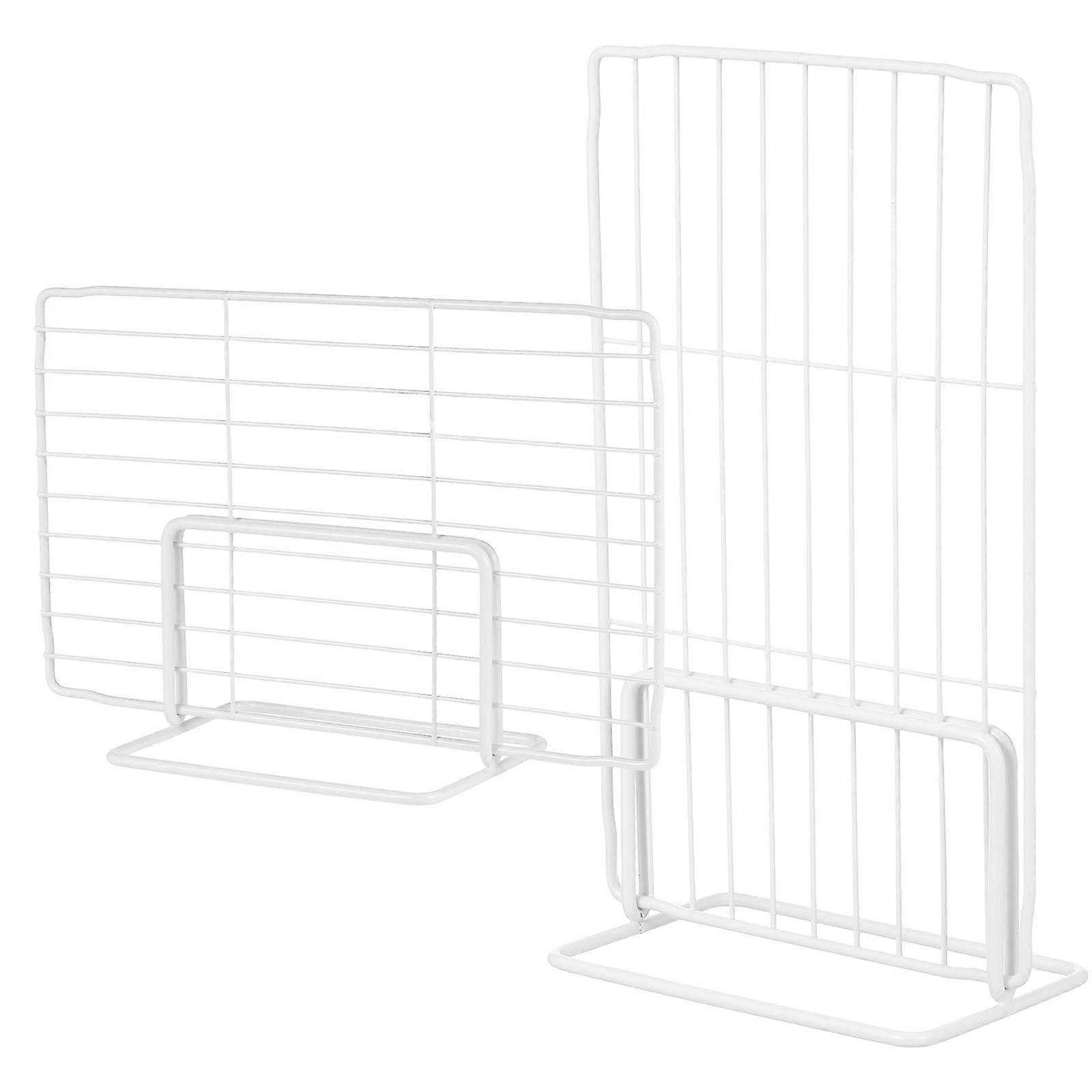 2pcs Freezer Partition Freezer Divider Wire Divider Freezer Separator Shelf Divider