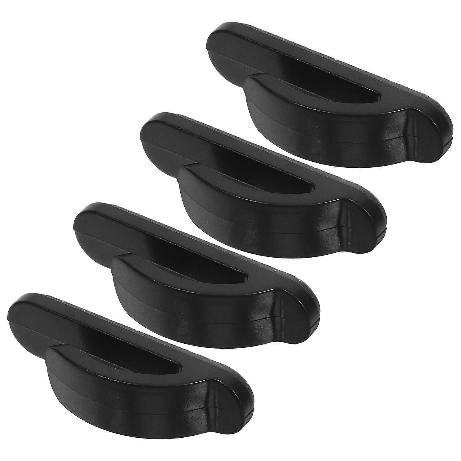 4pcs Mini Car Seatback Hooks Creative Key Hanging Holders