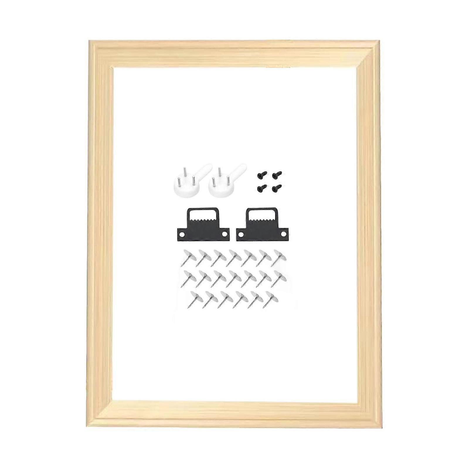 Canvas Stretcher Bar,Canvas Frame Kit Wood Easy to Assemble Art Frame Stretching