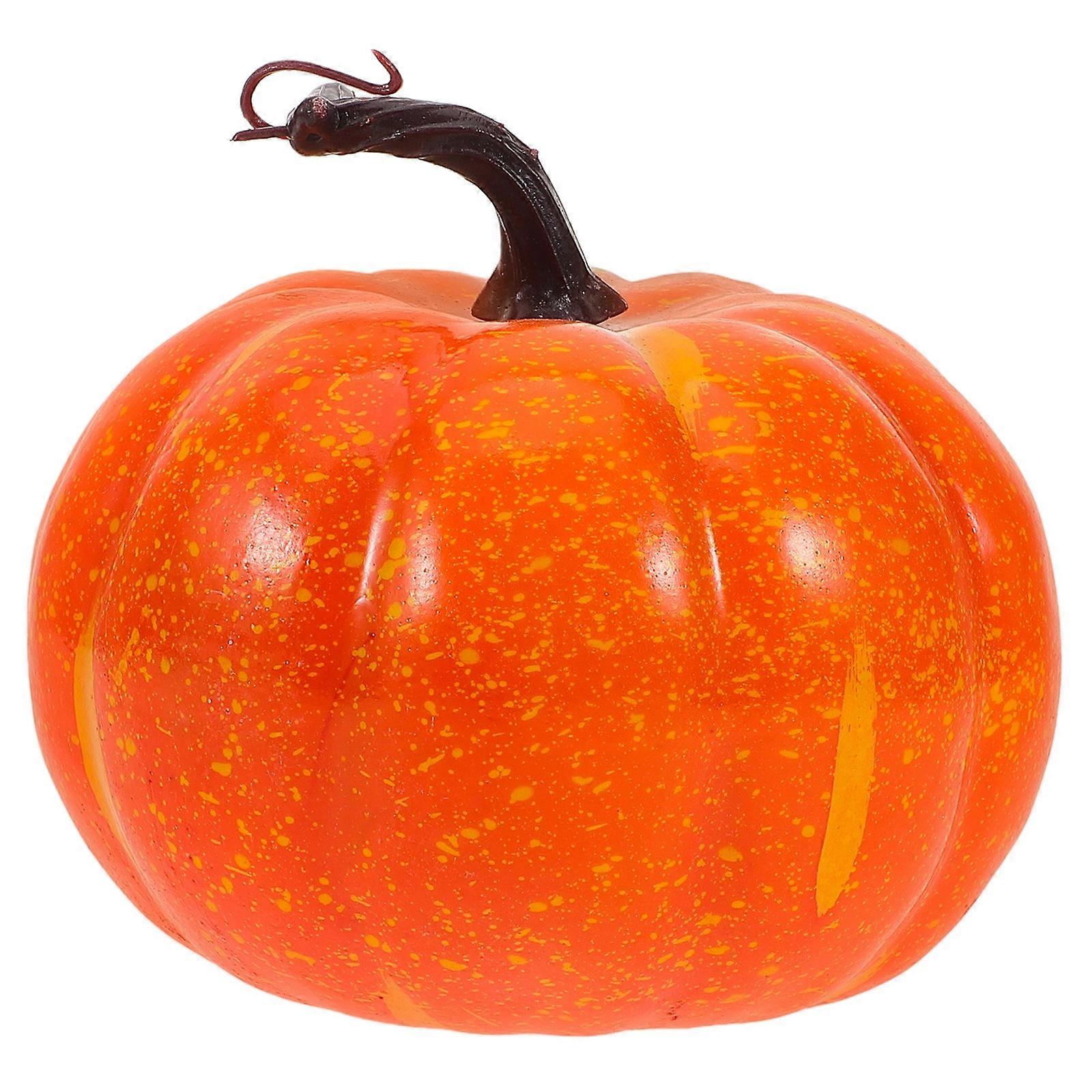 Simulation Pumpkin Foam Model for Decoration Orange Small Table Decor