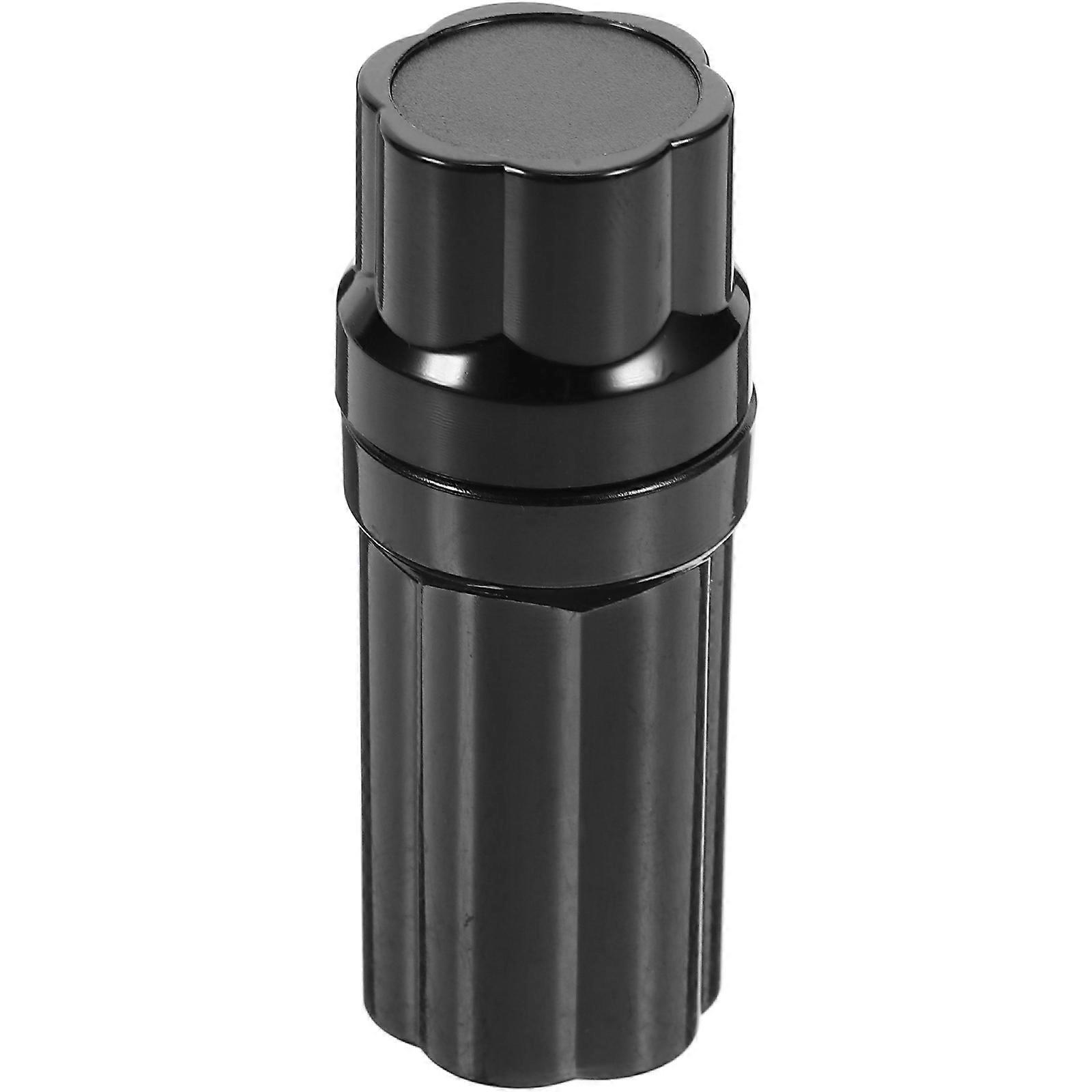 Pool Cue End Plug Designed For Playing Time Impact Resistance Black 1Pack Extends Cue Lifetime