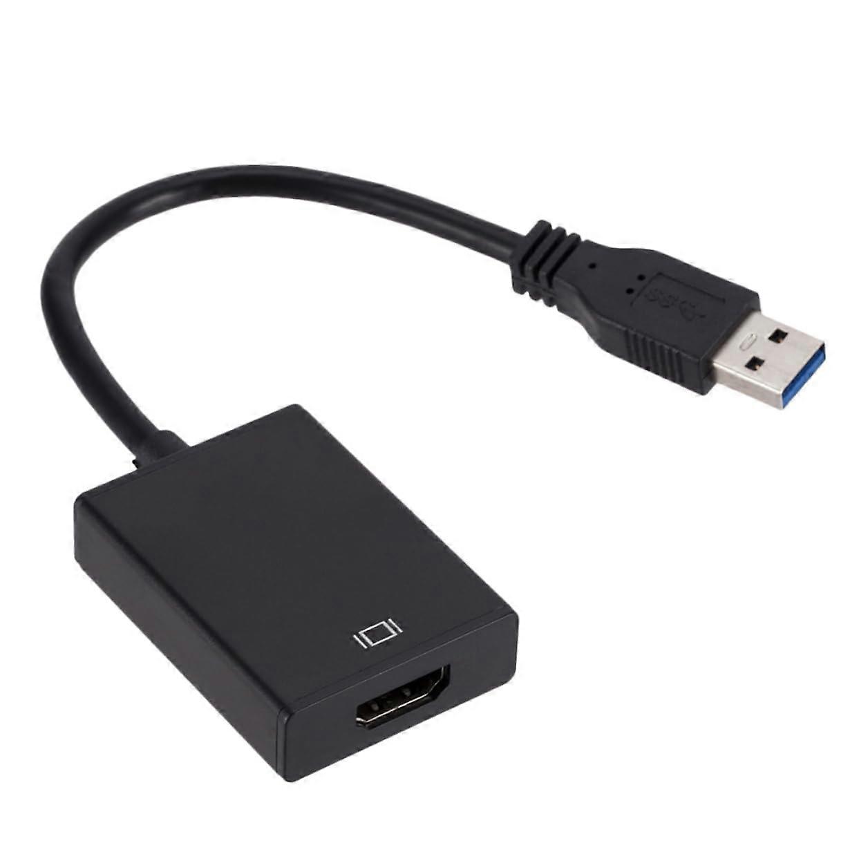 Usb To Converter Video Adapter Audio For HDTV And Projector, Usb Video Converter For HDTV, Projector Compatible