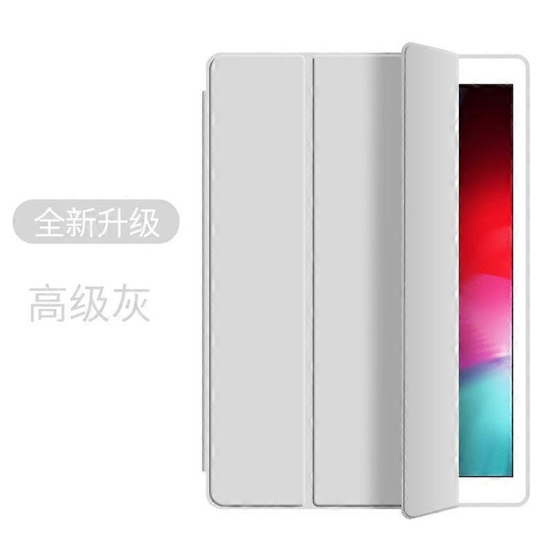 Stylish Case For Ipad Mini6 2021 Premium Gray Silicone Tri-fold Simple Soft
