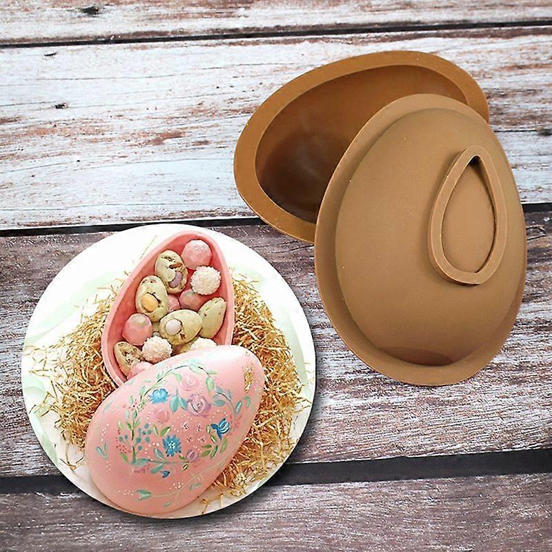 Easter Egg Silicone Mold Ice Cube Tray Popsicle Maker DIY Chocolate Mould