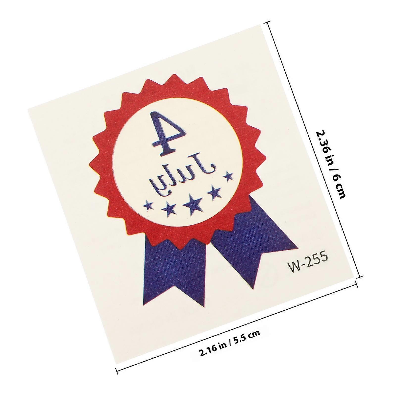 Unique Pattern Temporary Tattoo Stickers for Women Body 20 Sheets Pack